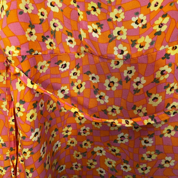 Pretty floral print ASOS shirt dress - Picture 2 of 5